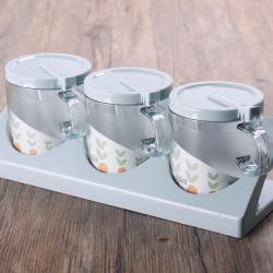 輕語(yǔ)三格調味盒（簡(jiǎn)裝）