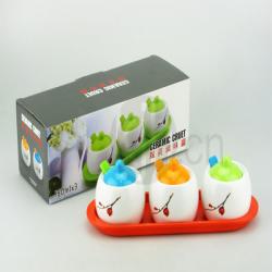 三組陶瓷調味杯(180ML