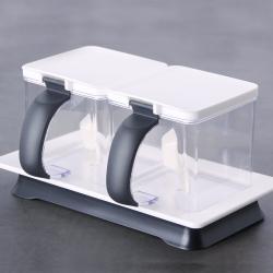 簡(jiǎn)之美調味盒（2格）390ml