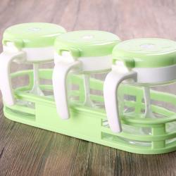 樂(lè )享玻璃調味盒（三件套