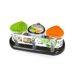 時(shí)尚之風(fēng)調味套裝（3格）