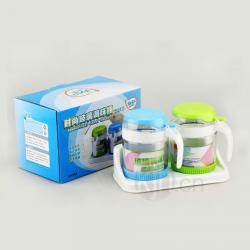 時(shí)尚玻璃調味瓶（二件套