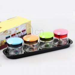 君之玻璃調味罐（四入）15