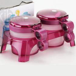 寶儷玻璃調味罐（二格）