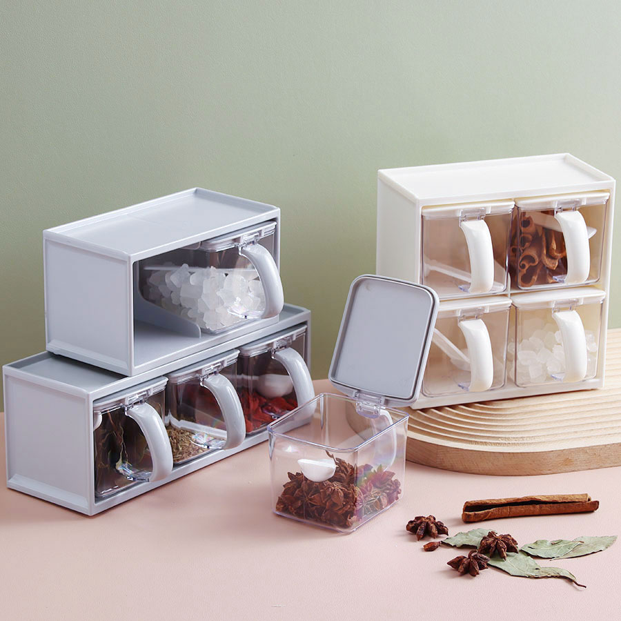 簡(jiǎn)約調味盒(兩格/三格/四格)