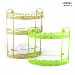 雕花半圓二層、三層架