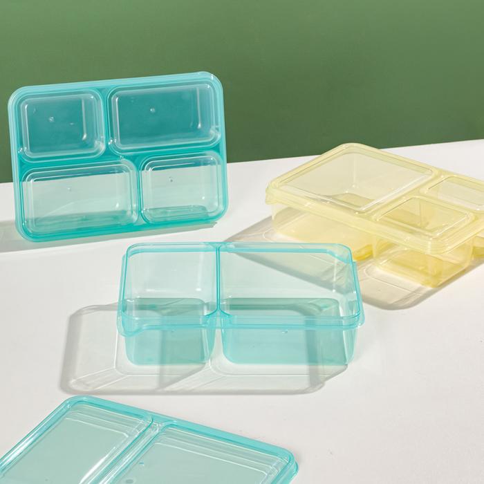 悠悅-簡(jiǎn)透分格盒4格/3格/2格(1000ml*4)